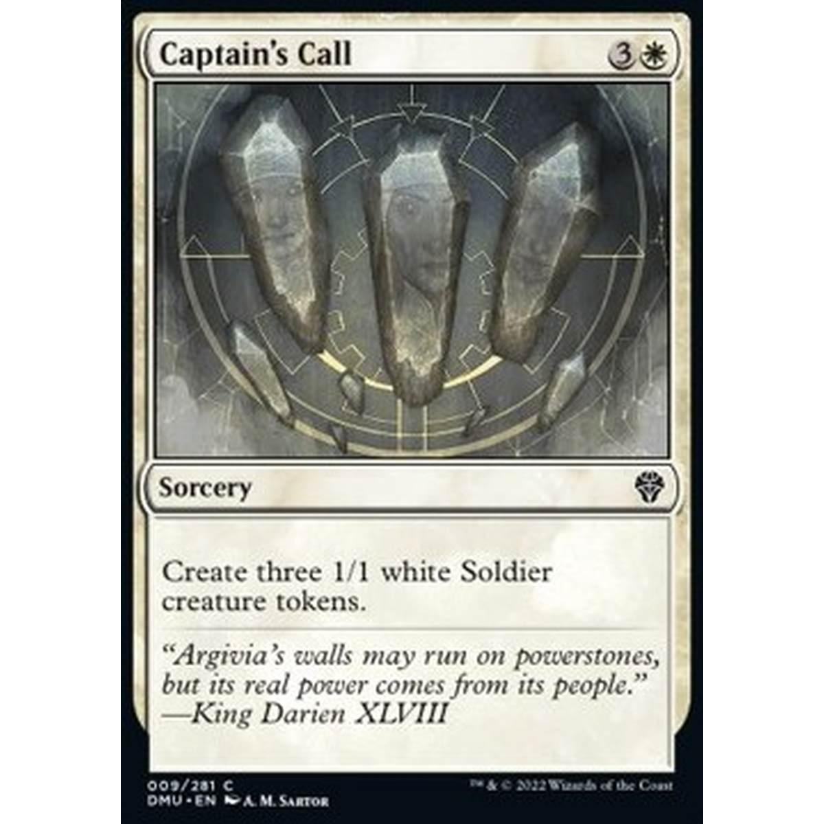 Captain's Call - Chiamata del Capitano - [DMU] [NM]