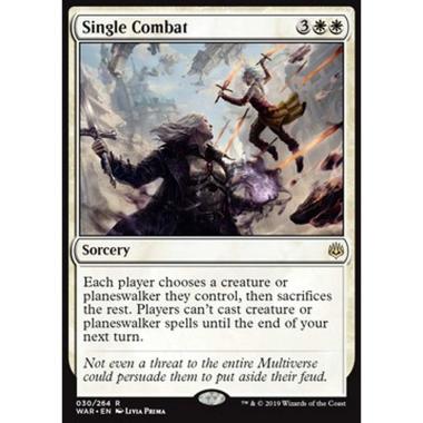 Single Combat - Singolar Tenzone - [WAR] [NM]