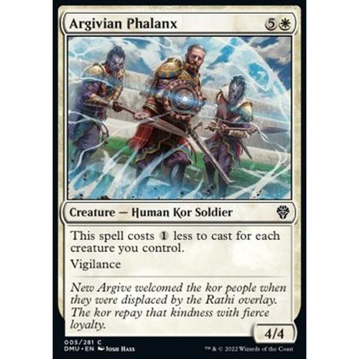Argivian Phalanx - Falange di Argivia - [DMU] [NM]