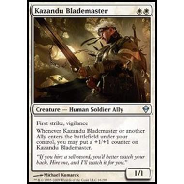 Kazandu Blademaster - Maestro di Spada di Kazandu - [ZEN] [NM]