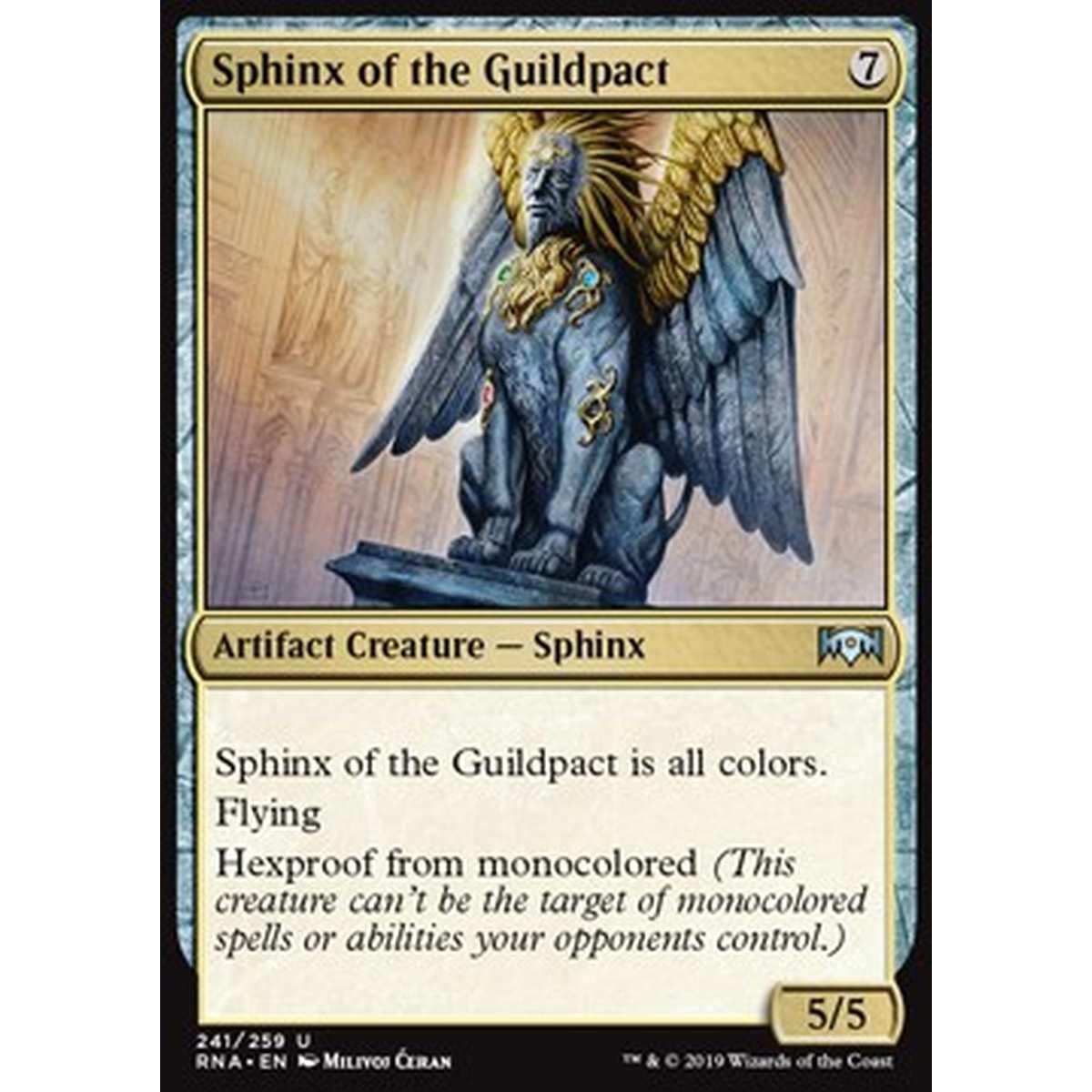 Sphinx of the Guildpact - Sfinge del Patto delle Gilde - [RNA] [NM] [Foil]