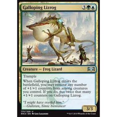 Galloping Lizrog - Ranertola Galoppante - [RNA] [NM] [Foil]