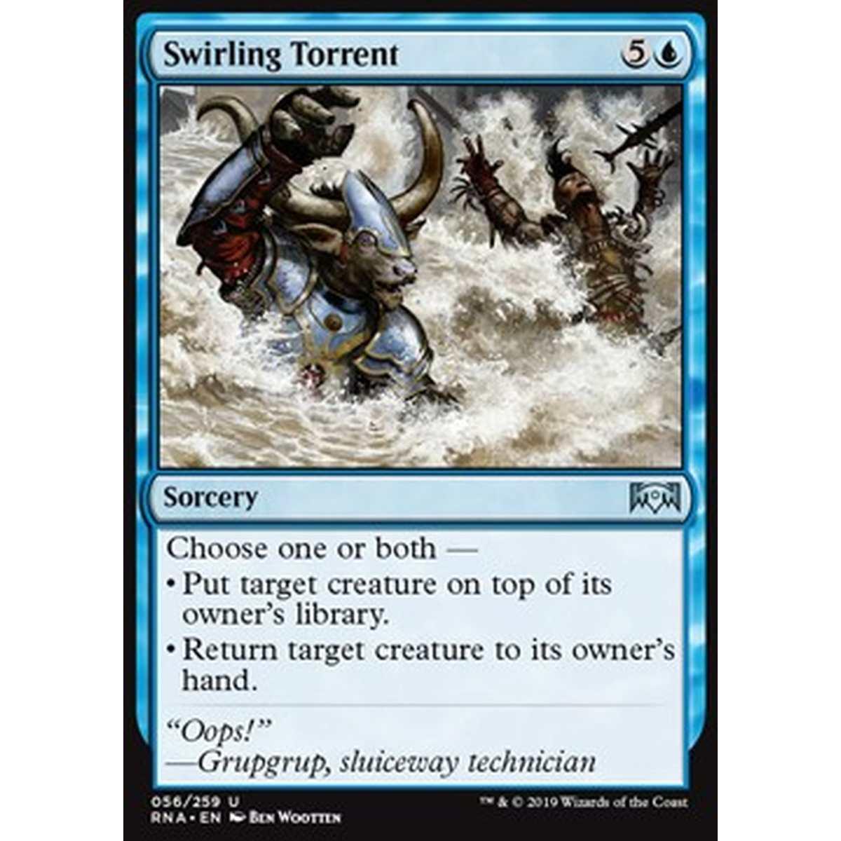 Swirling Torrent - Torrente Vorticante - [RNA] [NM] [Foil]