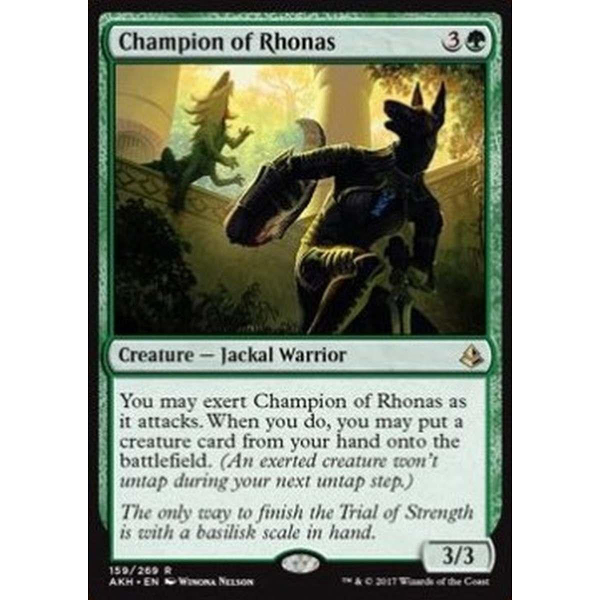 Champion of Rhonas - Campionessa di Rhonas - [AKH] [NM]