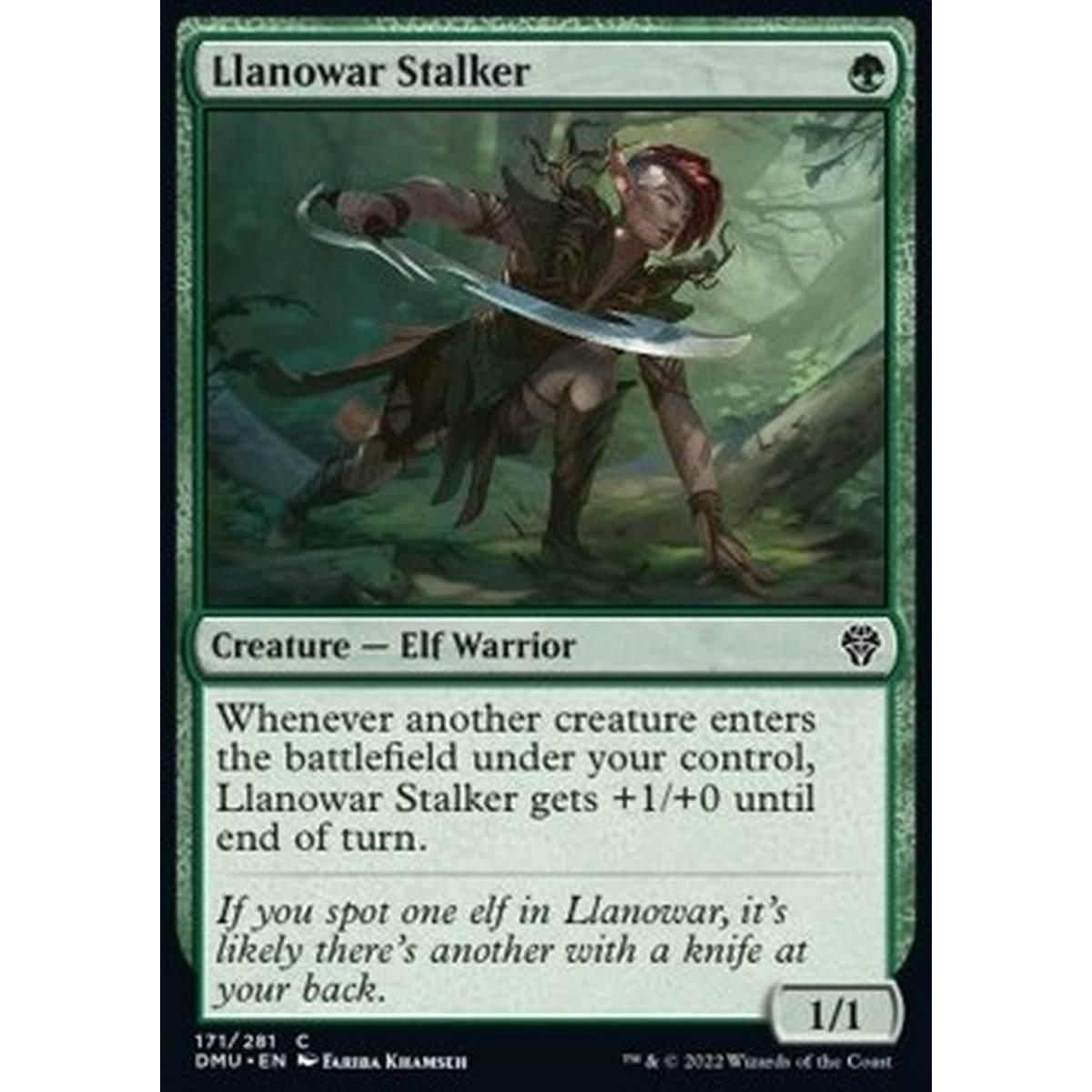 Llanowar Stalker - Llanowar Stalker - [DMU] [NM]
