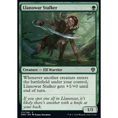 Llanowar Stalker - Llanowar Stalker - [DMU] [NM]