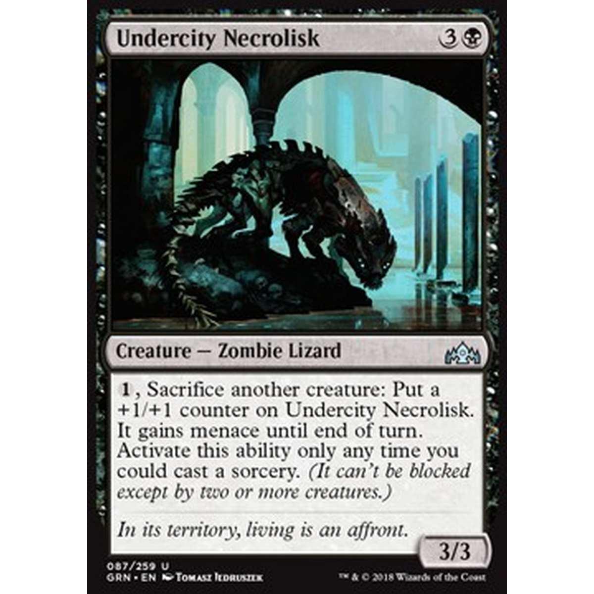 Undercity Necrolisk - Necrolisco della CittÃ Sepolta - [GRN] [NM] [Foil]