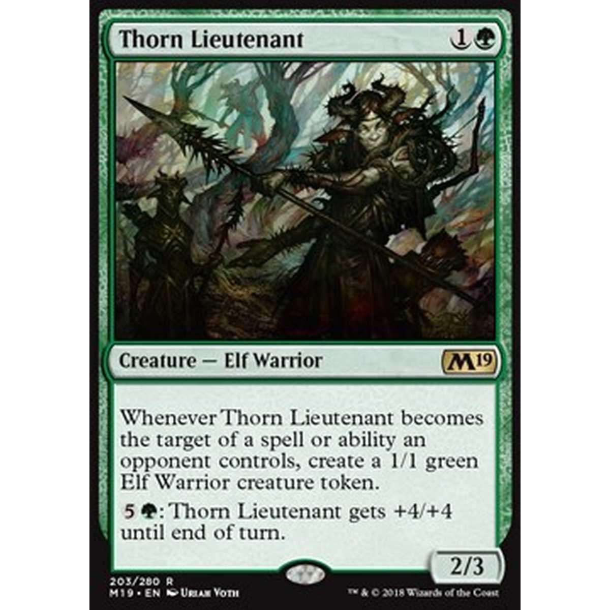 Thorn Lieutenant - Tenente dei Rovi - [M19] [NM]