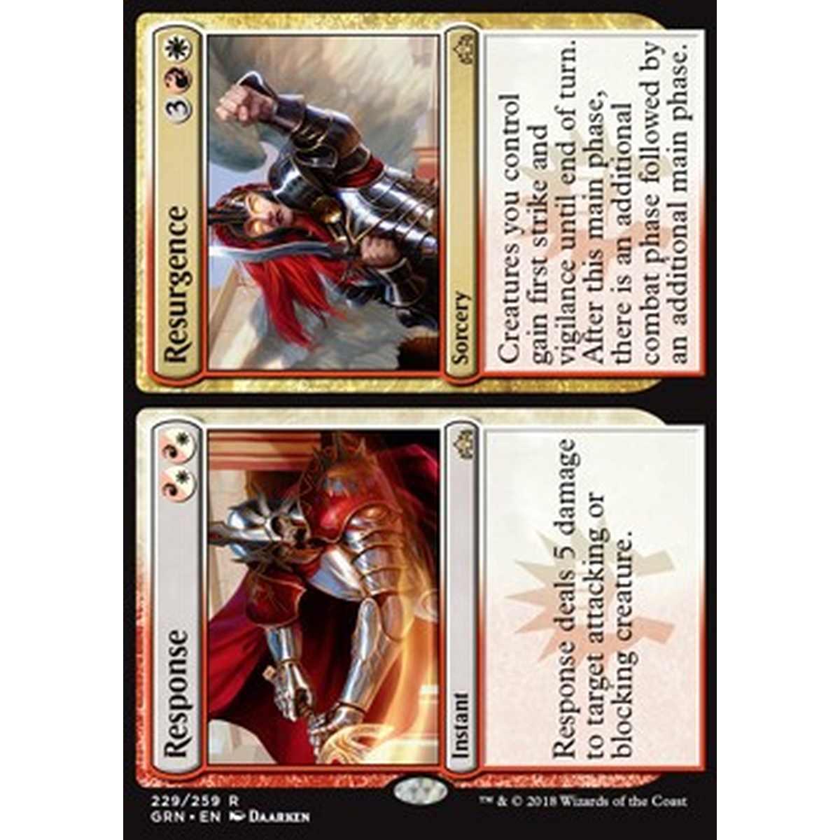 Response // Resurgence - Risposta // Riscatto - [GRN] [NM]