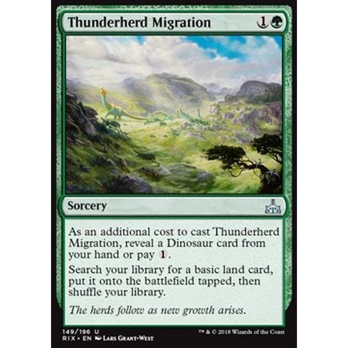 Thunderherd Migration - Thunderherd Migration - [RIX] [NM] [Foil]