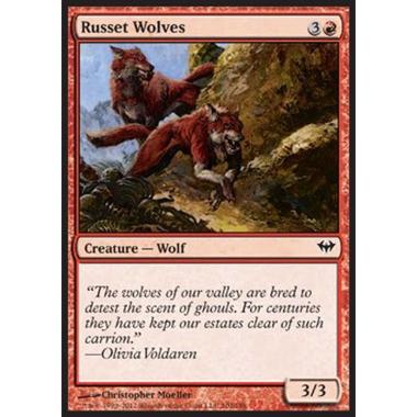 Russet Wolves - Lupi Color Ruggine - [DKA] [NM] [Foil]