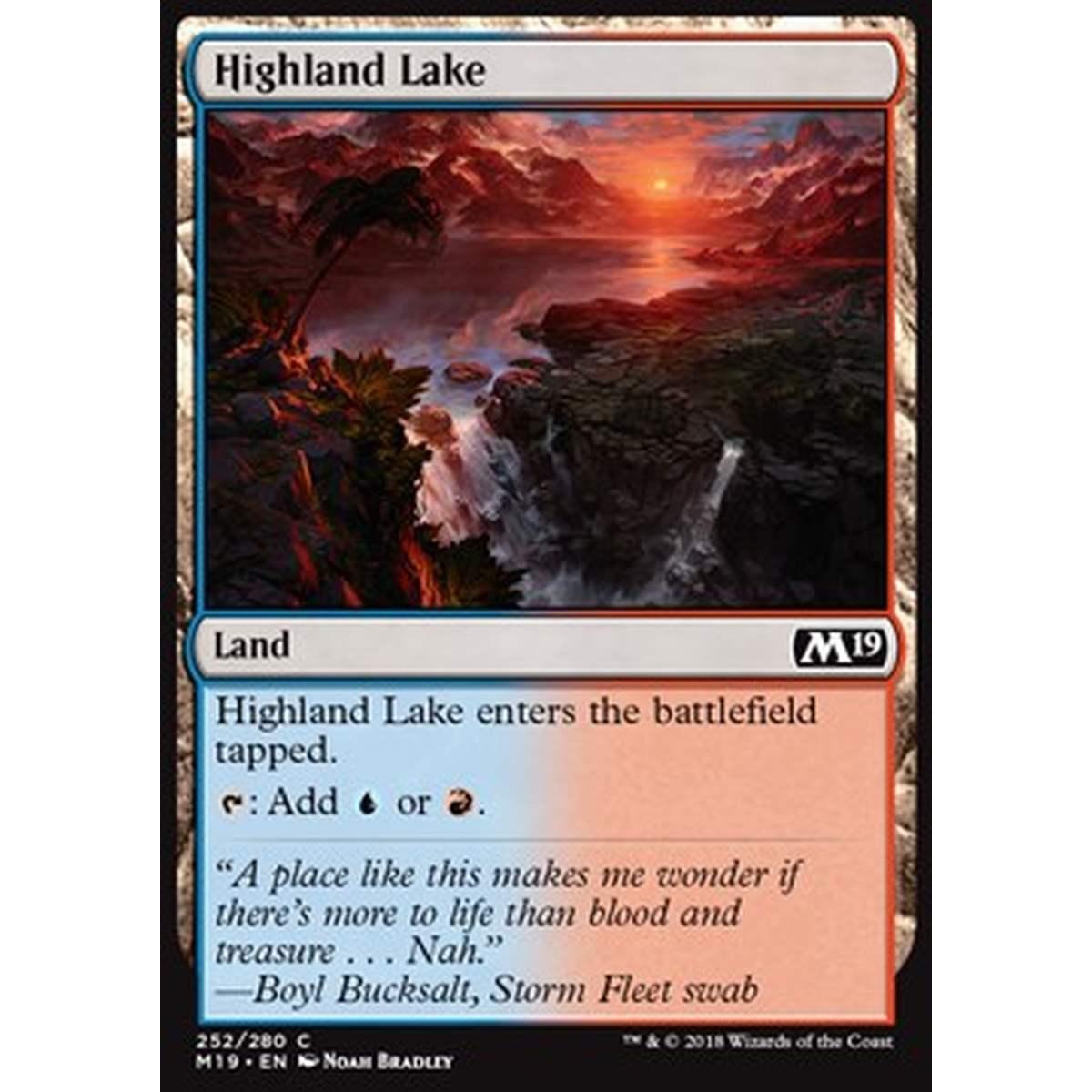 Highland Lake - Lago dell'Altopiano - [M19] [NM] [Foil]