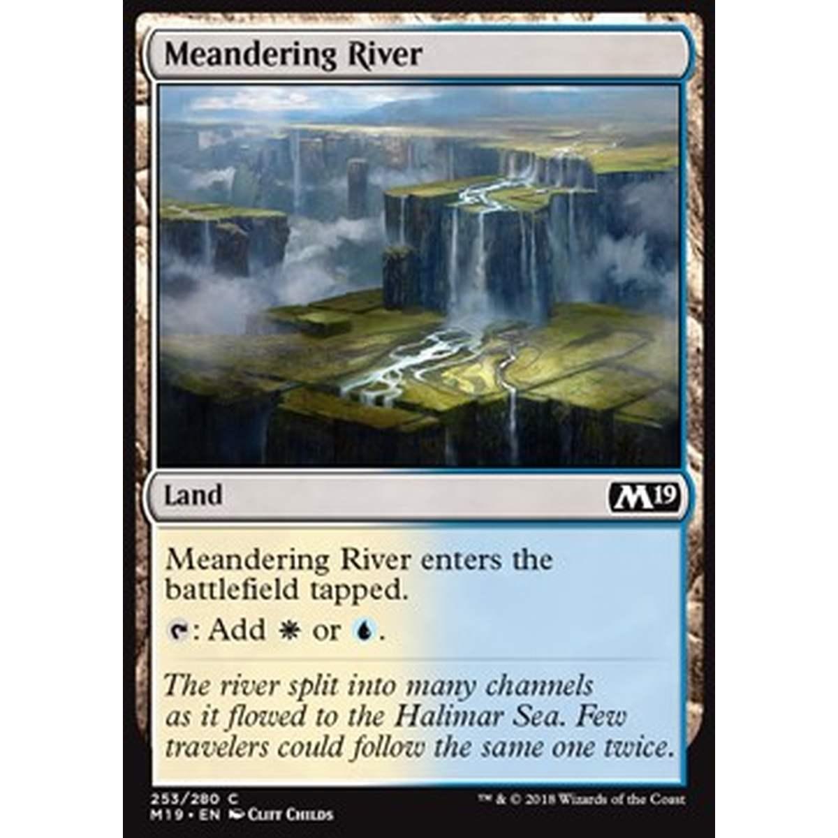 Meandering River - Fiume Serpeggiante - [M19] [NM] [Foil]