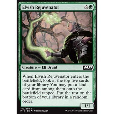 Elvish Rejuvenator - Rinvigoritore Elfico - [M19] [NM] [Foil]