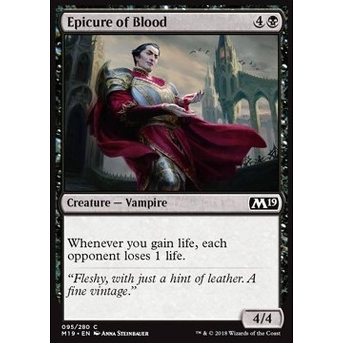 Epicure of Blood - Epicureo del Sangue - [M19] [NM] [Foil]