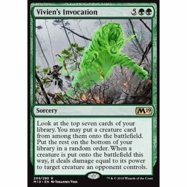 Vivien's Invocation - Evocazione di Vivien - [M19] [NM]