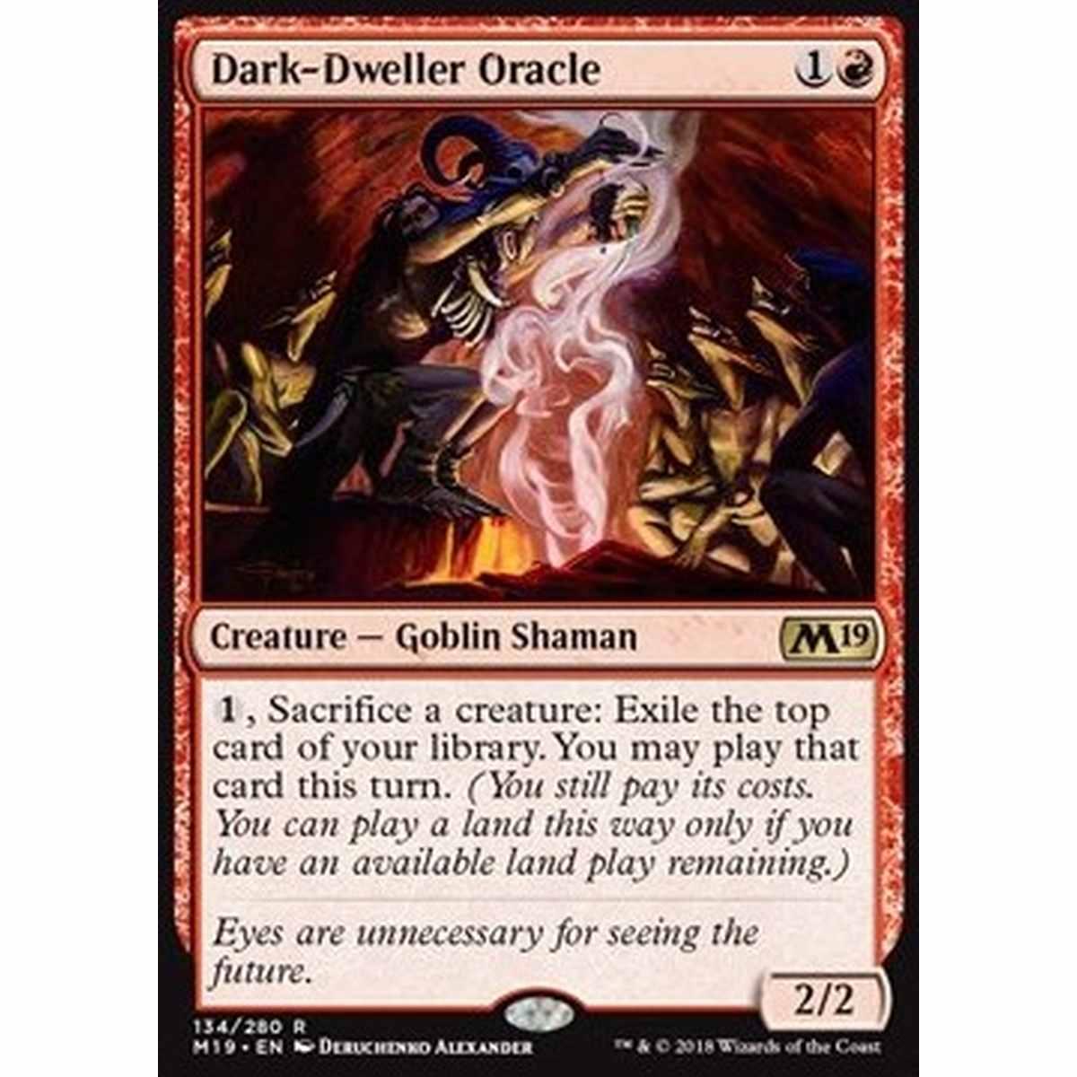 Dark-Dweller Oracle - Oracolo Abitante dell'OscuritÃ - [M19] [EX]