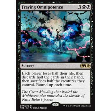 Fraying Omnipotence - Onnipotenza Disgregata - [M19] [NM]
