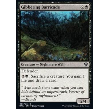 Gibbering Barricade - Gibbering Barricade - [DMU] [NM]