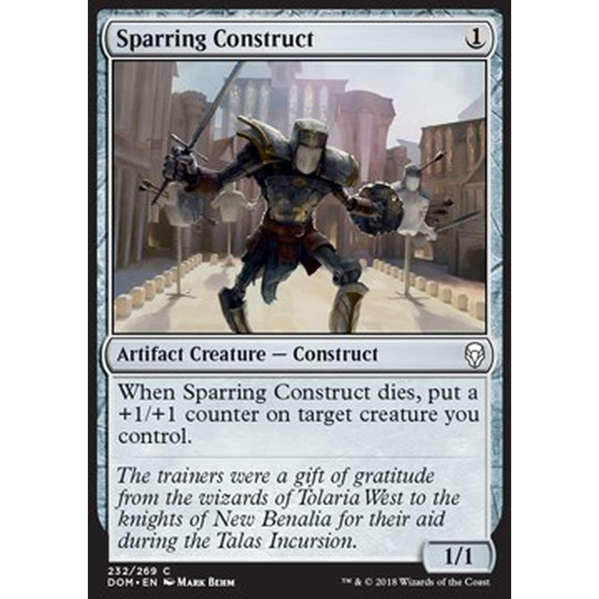 Sparring Construct - Costrutto da Addestramento - [DOM] [NM] [Foil]