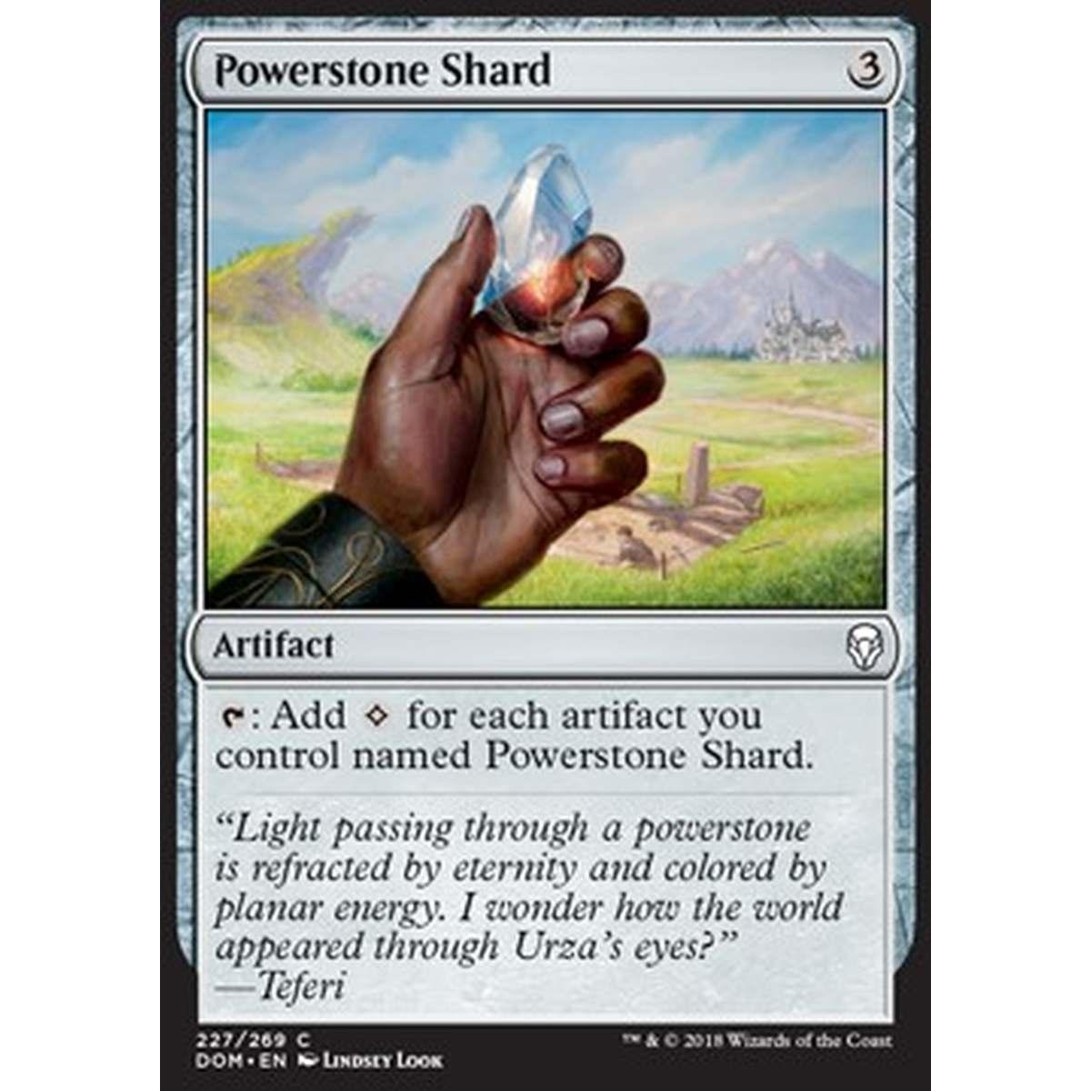 Powerstone Shard - Frammento di Pietra del Potere - [DOM] [NM] [Foil]