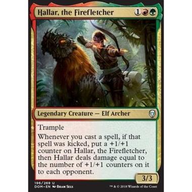 Hallar, the Firefletcher - Hallar, Scoccafuoco - [DOM] [NM] [Foil]