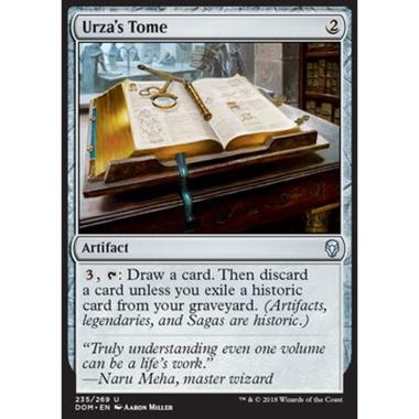 Urza's Tome - Tomo di Urza - [DOM] [NM] [Foil]