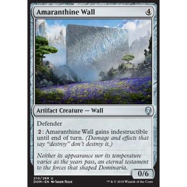 Amaranthine Wall - Muro Immutabile - [DOM] [NM] [Foil]