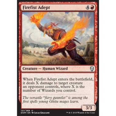 Firefist Adept - Pugno Infuocato Esperto - [DOM] [NM] [Foil]