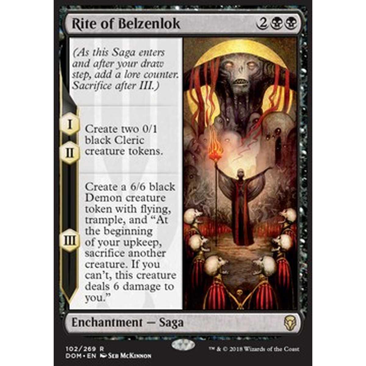 Rite of Belzenlok - Rito di Belzenlok - [DOM] [NM]