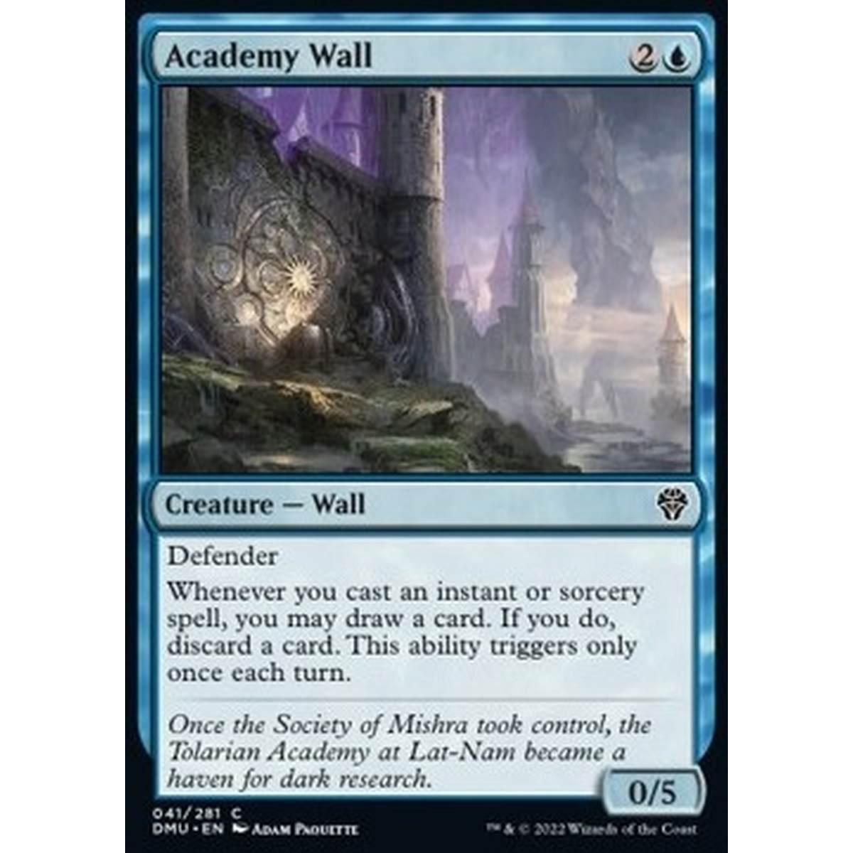 Academy Wall - Academy Wall - [DMU] [NM]