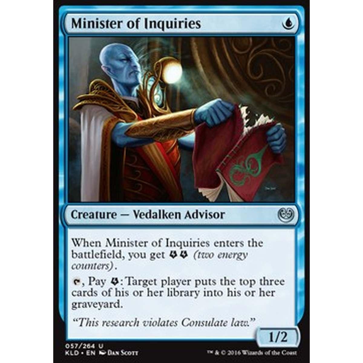 Minister of Inquiries - Minister of Inquiries - [KLD] [NM] [Foil]