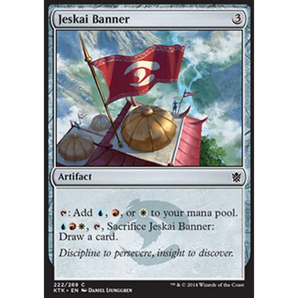 Jeskai Banner - Estandarte jeskai - [KTK] [NM] [Foil]
