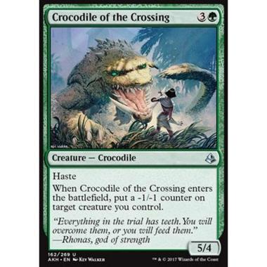 Crocodile of the Crossing - Crocodile of the Crossing - [AKH] [NM] [Foil]
