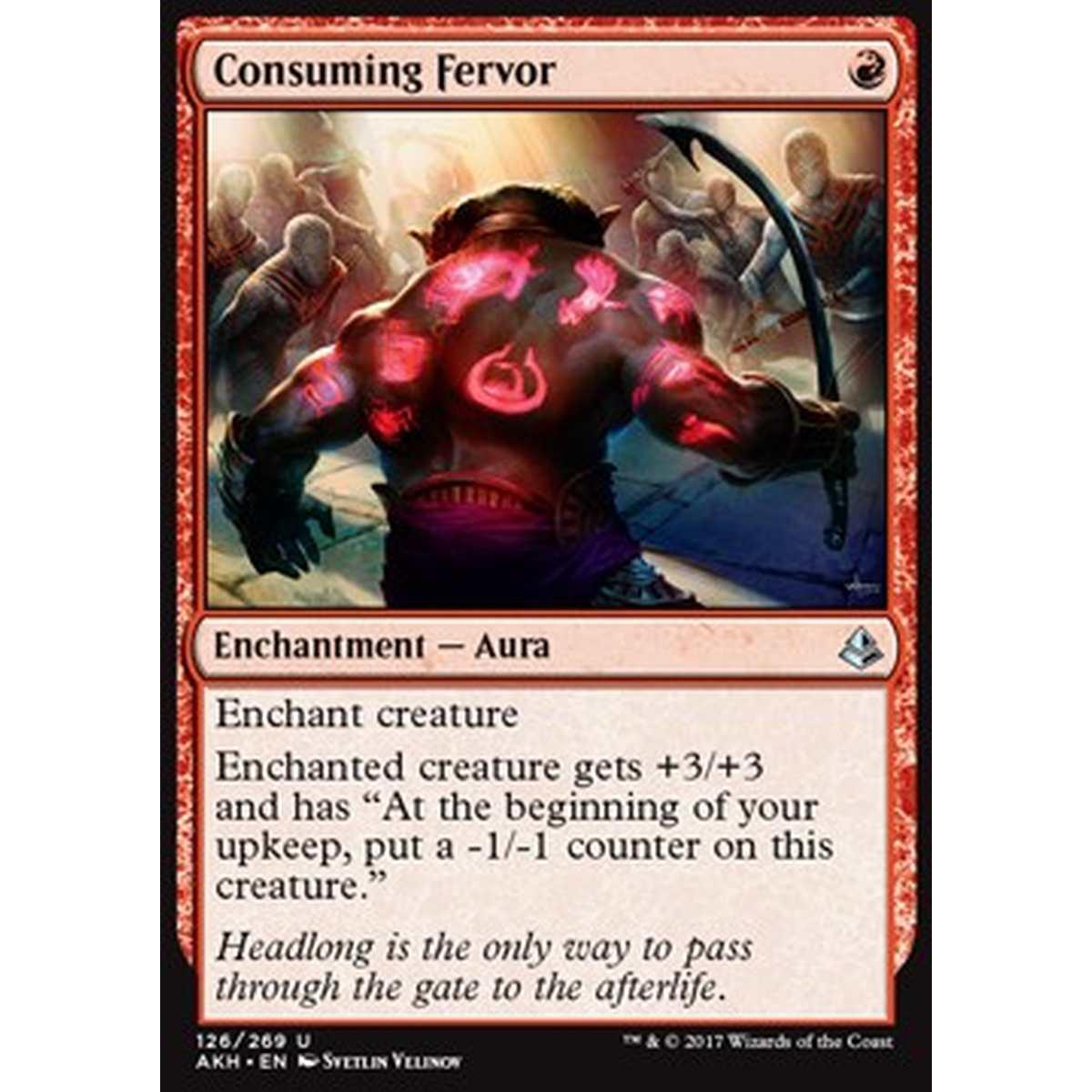 Consuming Fervor - Consuming Fervor - [AKH] [NM] [Foil]