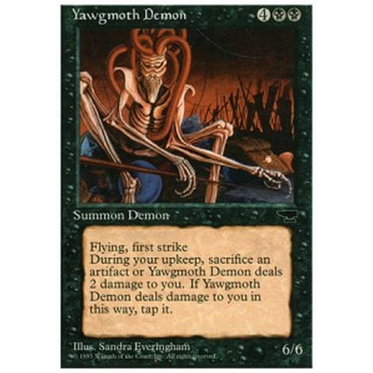 Yawgmoth Demon - Yawgmoth Demon - [CHR] [EX]