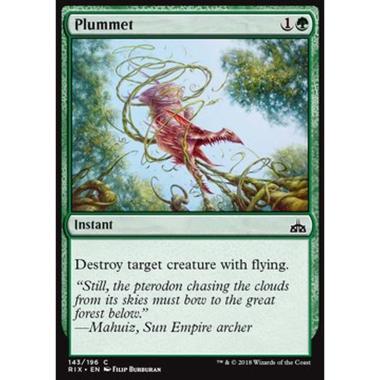 Plummet - Cadere a Picco - [RIX] [NM] [Foil]