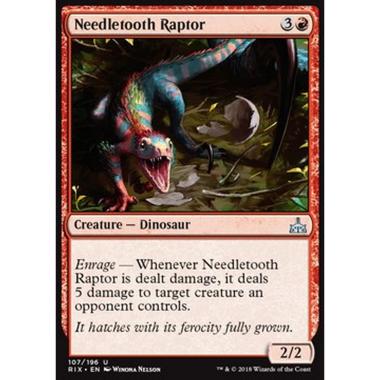 Needletooth Raptor - Raptor dai Denti a Spillo - [RIX] [NM] [Foil]