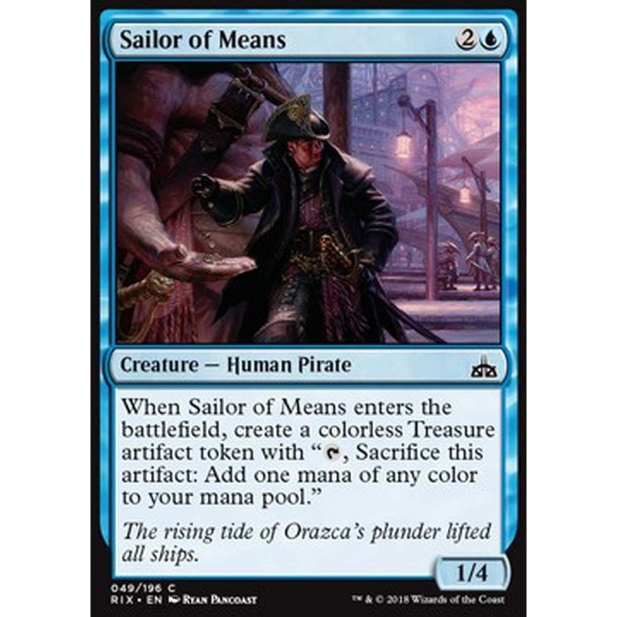 Sailor of Means - Marinaio Benestante - [RIX] [NM] [Foil]