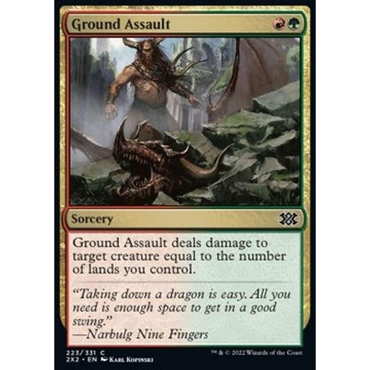 Ground Assault - Ground Assault - [2X2] [NM]
