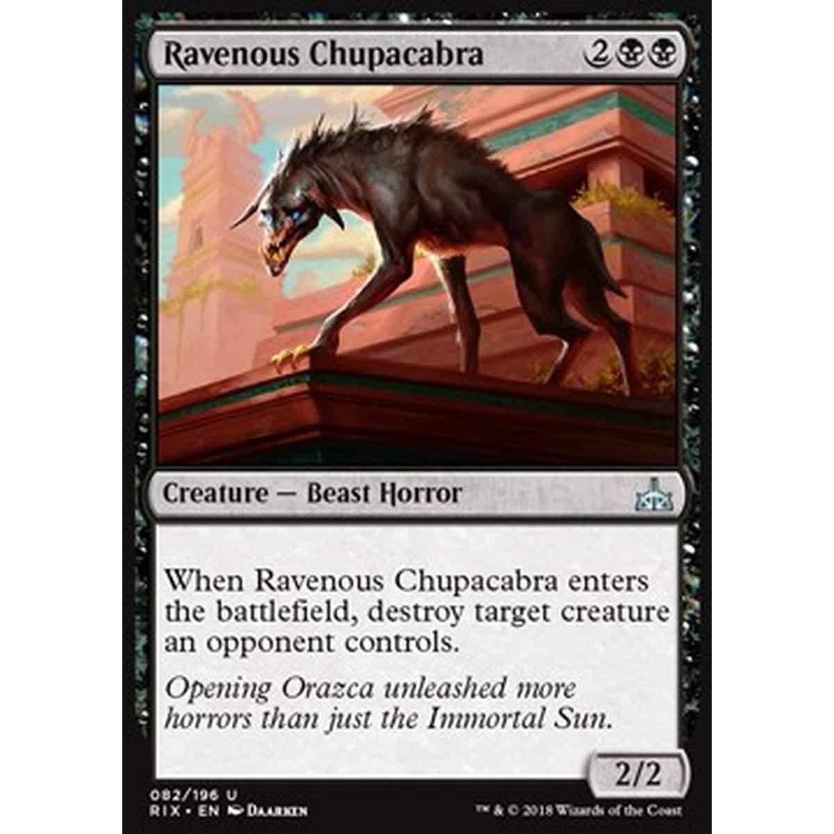 Ravenous Chupacabra - Ravenous Chupacabra - [RIX] [NM]