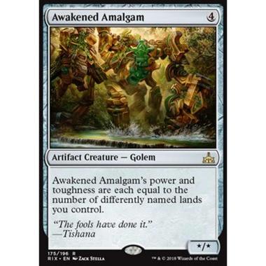 Awakened Amalgam - Amalgama Risvegliato - [RIX] [NM]