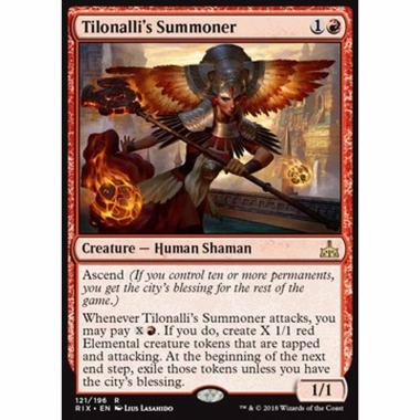 Tilonalli's Summoner - Evocatrice di Tilonalli - [RIX] [NM]