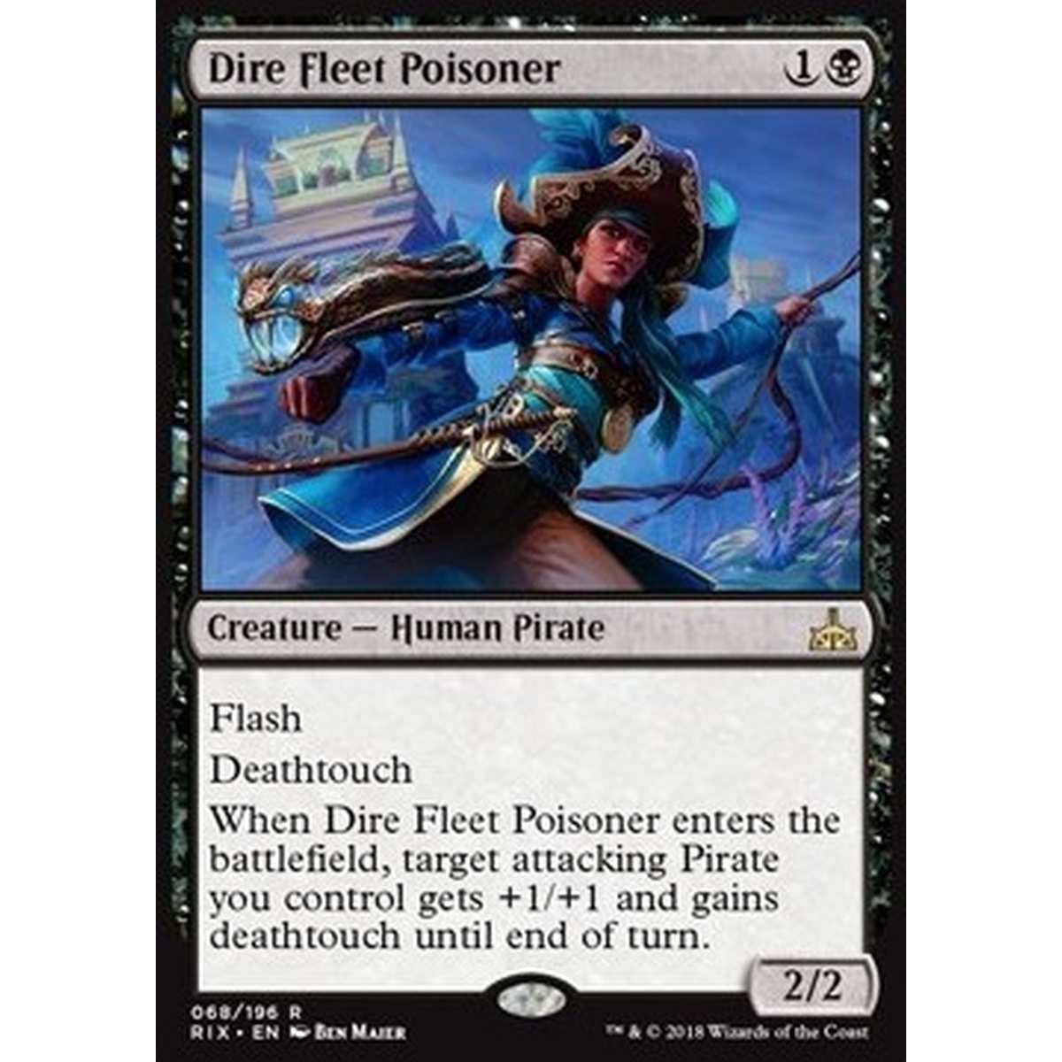 Dire Fleet Poisoner - Avvelenatrice della Flotta Funesta - [RIX] [NM]