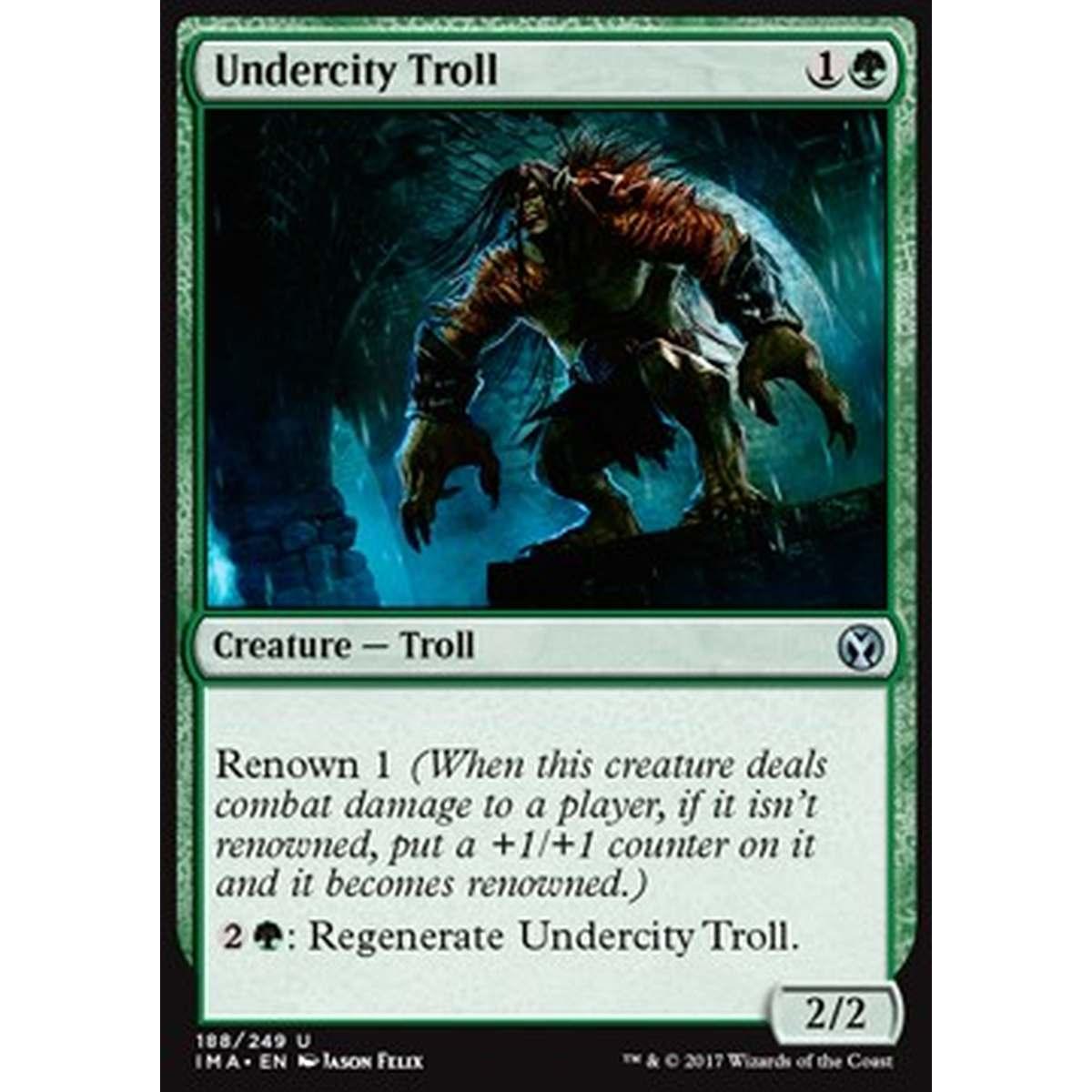 Undercity Troll - Undercity Troll - [IMA] [NM] [Foil]