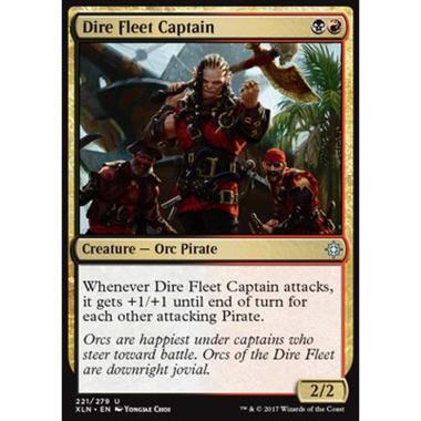 Dire Fleet Captain - Dire Fleet Captain - [XLN] [NM] [Foil]