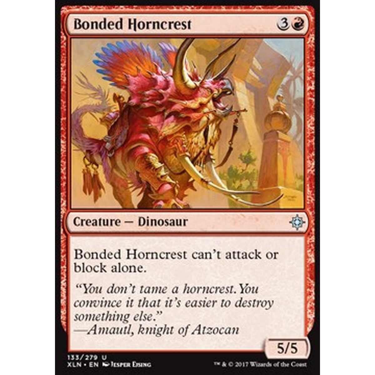 Bonded Horncrest - Cresticorno Sellato - [XLN] [NM] [Foil]