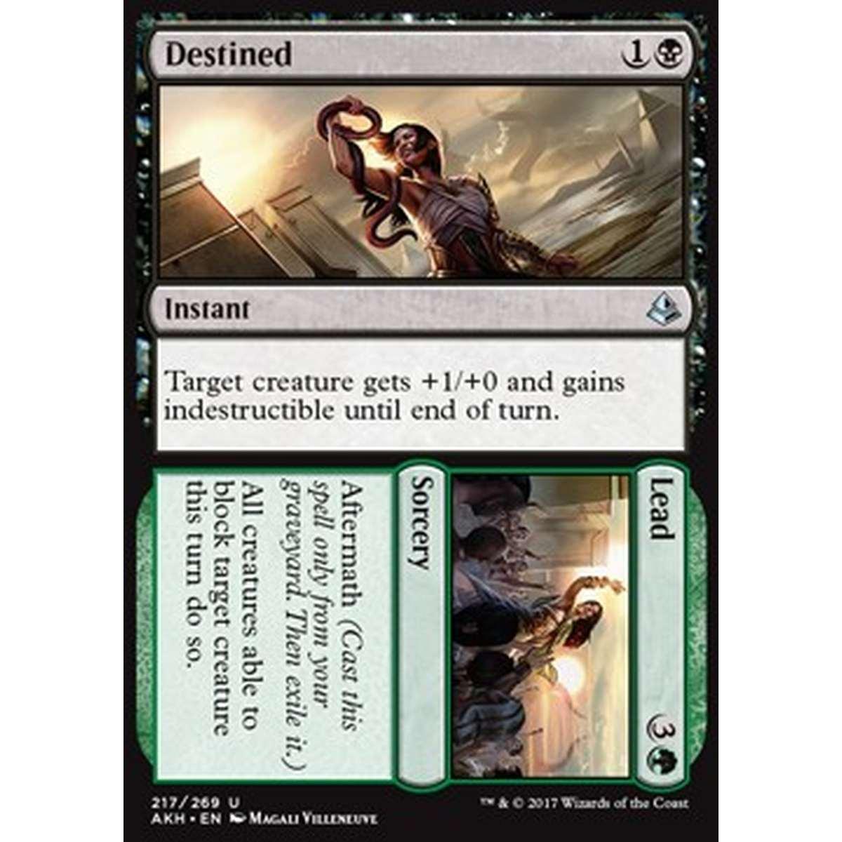 Destined // Lead - Destinata // Comando - [AKH] [NM] [Foil]
