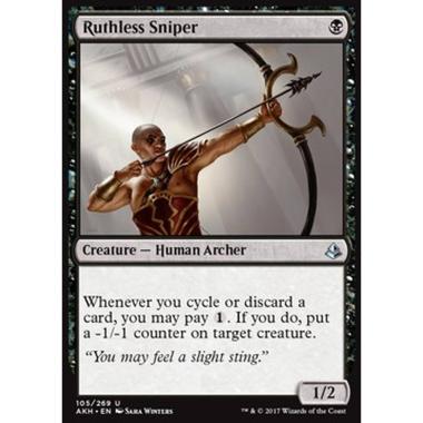Ruthless Sniper - Cecchino Spietato - [AKH] [NM] [Foil]