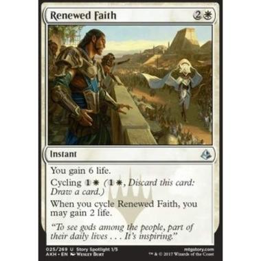 Renewed Faith - Renewed Faith - [AKH] [NM] [Foil]